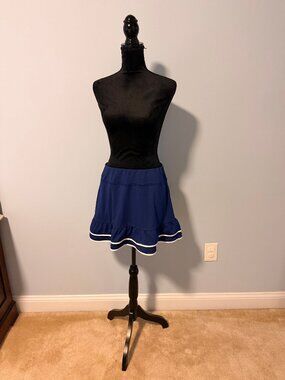 X by Gottex Tennis Golf Active  Skort- Large Blue